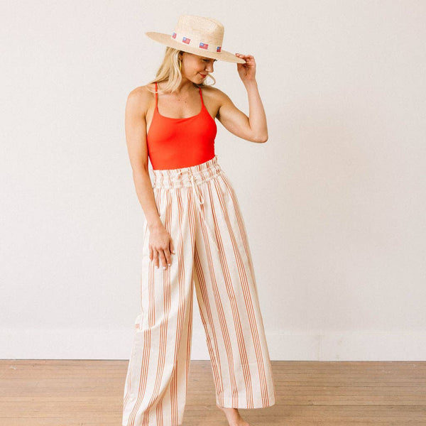 Sunshine Tienda - Ivory America Palm Hat