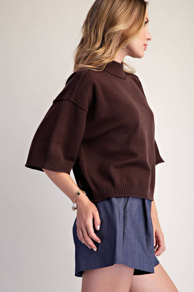 The Sutton Sweater Brown