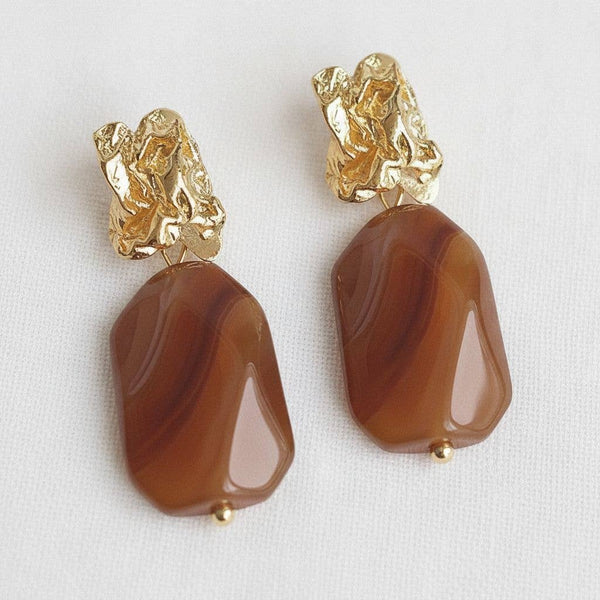 Resin Drop Earrings