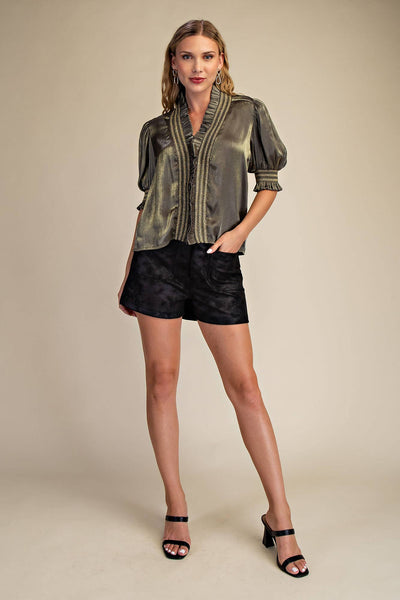 Miriam Blouse in Olive