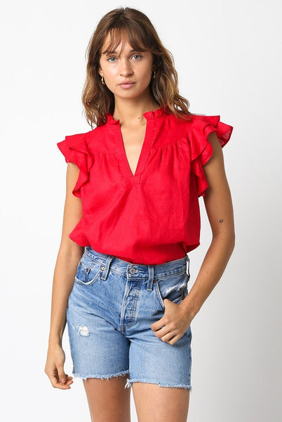 Anna Top Red