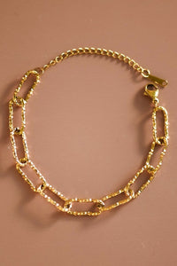 18k Non-tarnish Chunky Bracelet