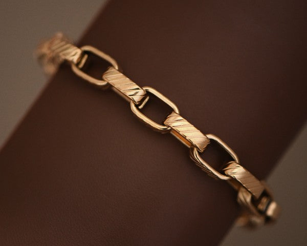 Tethered in Gold Bracelet