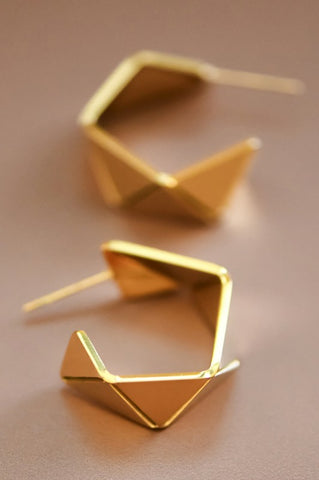 Waterproof Geometric Hoops