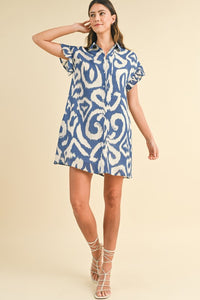 Dylan Dress in Blue