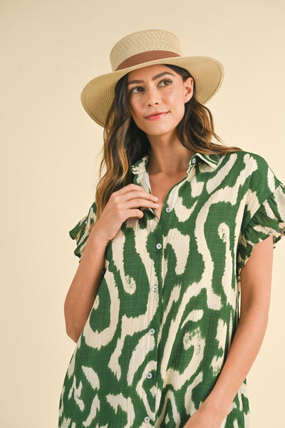Dylan Dress in Green