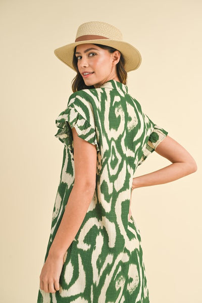 Dylan Dress in Green