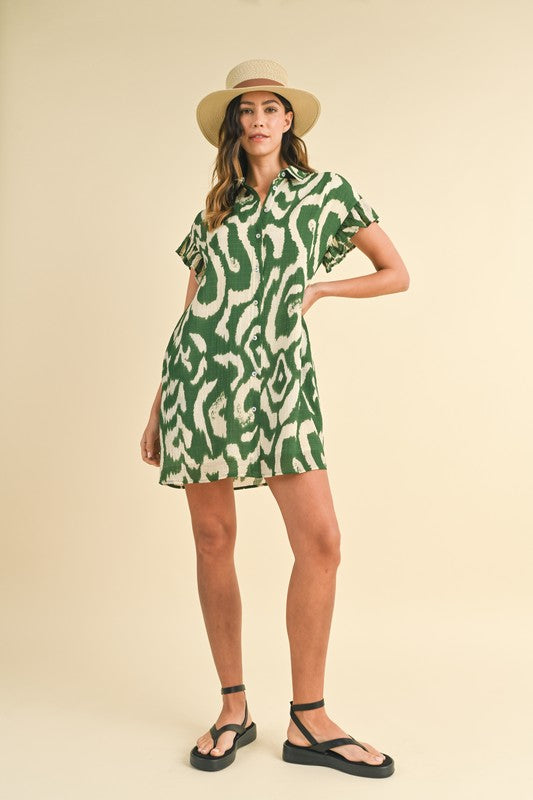 Dylan Dress in Green