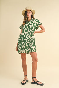 Dylan Dress in Green