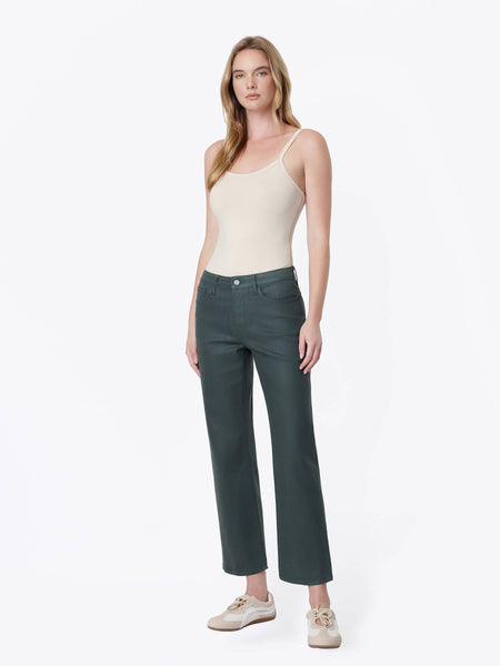 Spruce Coated Jeans