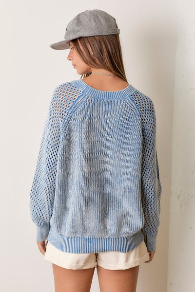 Aimee Vintage Washed Sweater