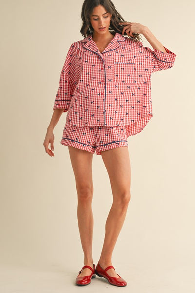 Red, White & You Pajamas