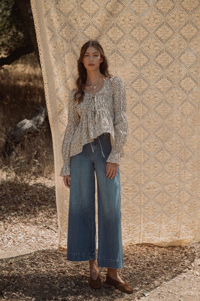 Brooklyn Pintuck Jean