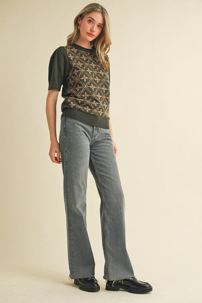 Oksana Embroidered Sweater