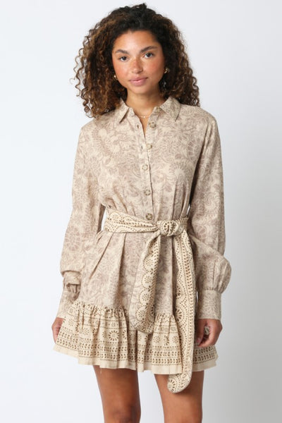 Carly Ruffled Dress