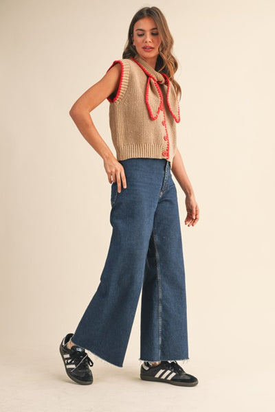 Campbell Tie Neck Sweater