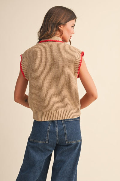 Campbell Tie Neck Sweater