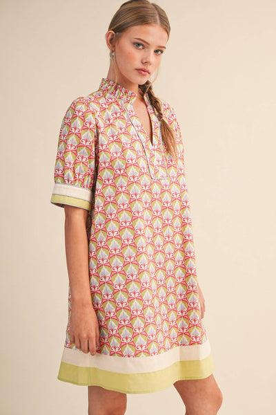 Peggy Vintage Print Dress Arriving January 29th