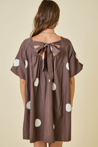 Polka Dot Mini Dress