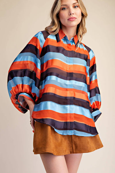Valencia Stripe Top