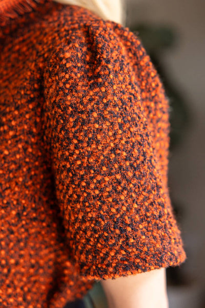 Aubie Tweed Top