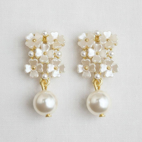 Bridal Bouquet Earrings