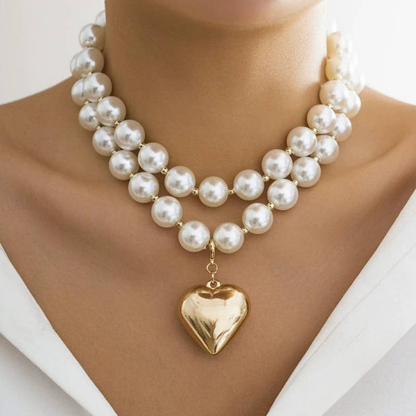 Connor Layered Pearl Necklace