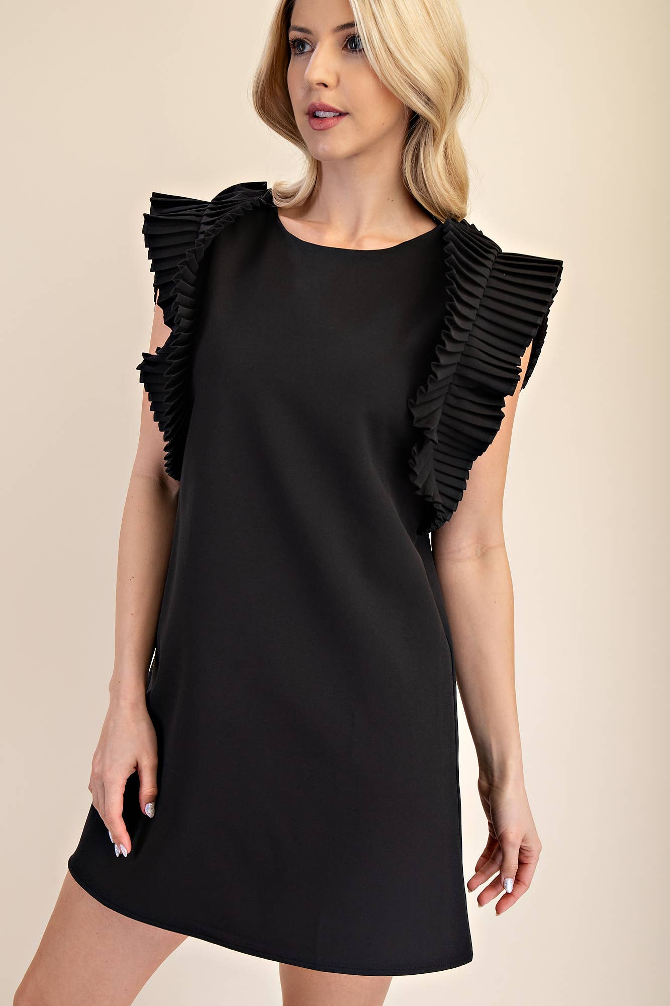 Night Out Shoulder Mini Dress