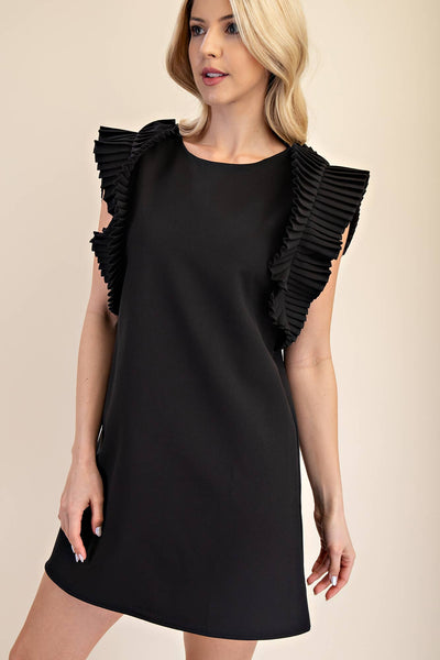Night Out Shoulder Mini Dress