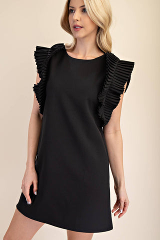 Night Out Shoulder Mini Dress