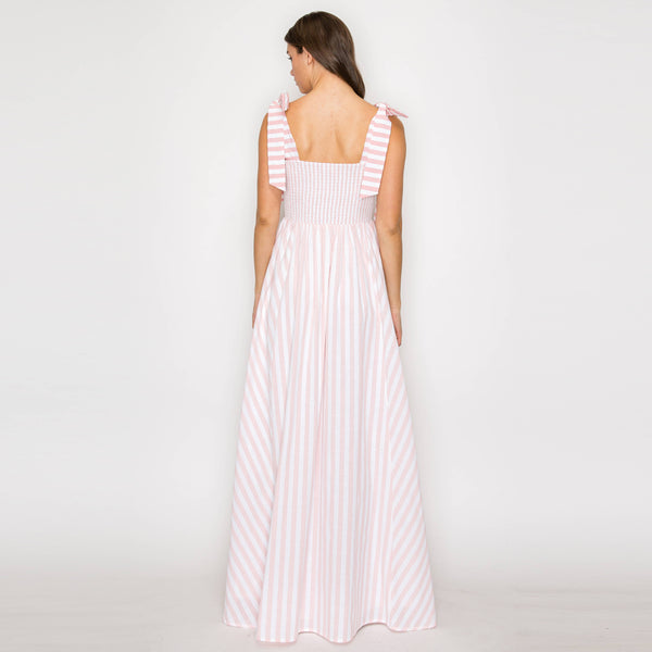 Dreamy Pink Stripe Dress