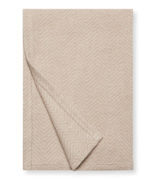 ChappyWrap - Bayside Herringbone Shawl - Wheat