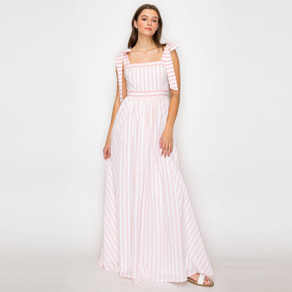Dreamy Pink Stripe Dress