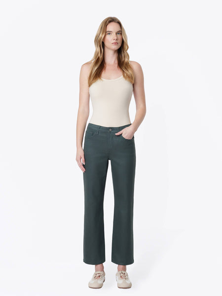 Spruce Coated Jeans