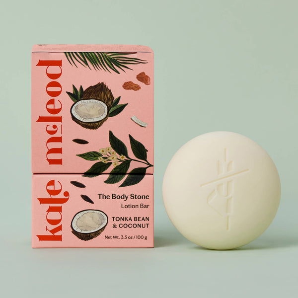 Kate McLeod Tonka Bean & Coconut | Deep Moisturizing Lotion Bar
