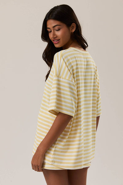 Butter Stripe Tee