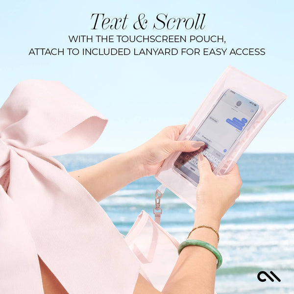 Case-Mate - Special Edition Bow Jelly Tote With Phone Pouch