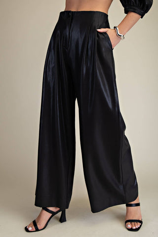 High Waist Black Pants