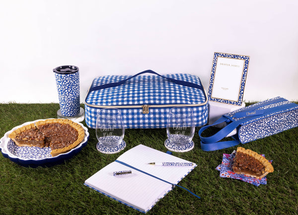 Draper James Pie Dish, Popcorn Ditsy