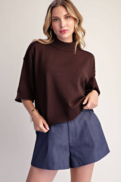 The Sutton Sweater Brown
