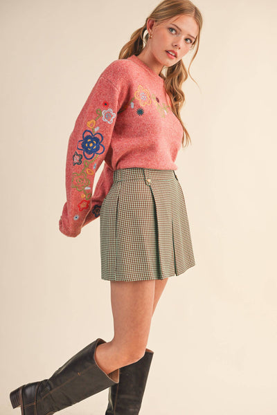 Audrey Embroidered Sweater