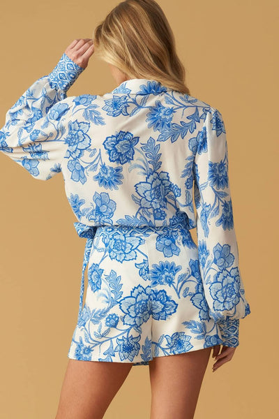 Lilian Floral Skort