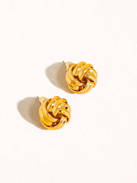 Alix Woven Classic Studs