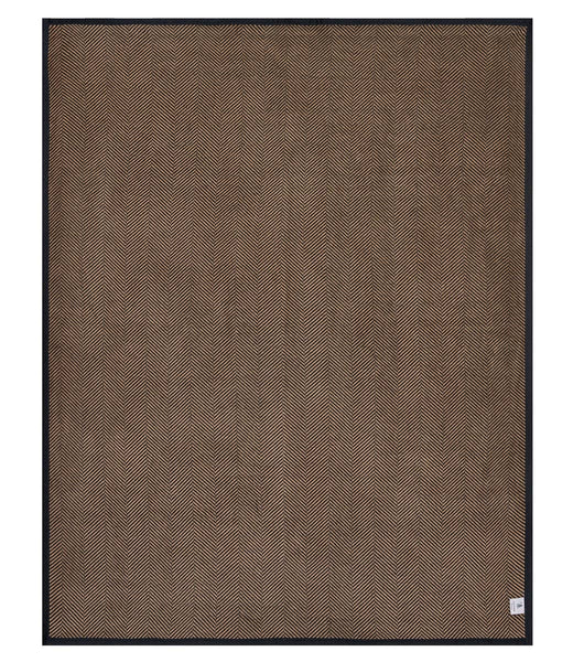 ChappyWrap - Harborview Herringbone Black Walnut Blanket: Original