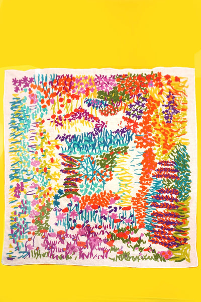 Vibrant Cotton Scarf