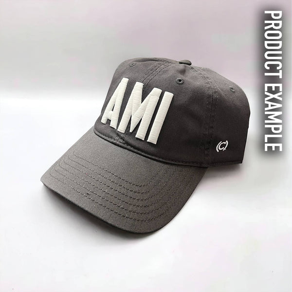 Codeword - Dad Hats - Customizable: Crimson Cotton Hat