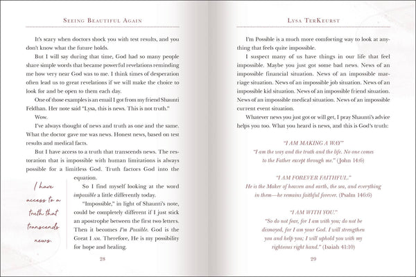 Seeing Beautiful Again by Lisa TerKeurst
