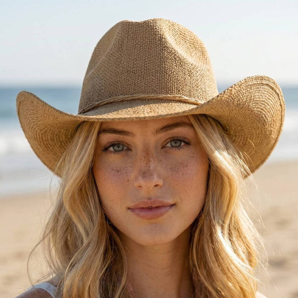 Braided Cord Band Cowboy Hat KA