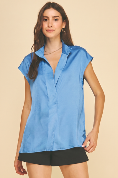 Blue Kappa Top