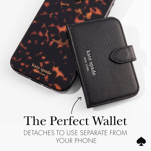 Case-Mate - Kate Spade Morgan Wallet MagSafe Black